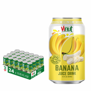 Bebida de Jugo de Mango 330ml, Caja de 24 Latas, Sin Azúcar, Sin Azúcar Añadida, OEM, ODM, Marca Privada, Muestra Gratuita, Calidad de Exportación - Product Image 1