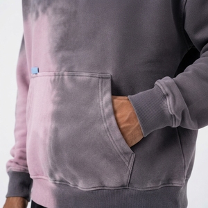 Sweat à capuche vintage délavé pour homme, pull tricoté épais, streetwear personnalisé - Product Image 6