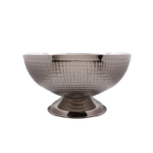 Seau à champagne en aluminium de qualité supérieure avec poignées, finition argentée élégante, seau à glace en métal pour boissons, accessoires de bar, décoration - Product Image 3