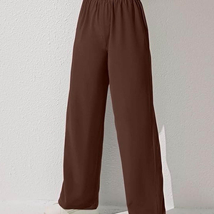Pantalon Femme Tendance Respirant Sur Mesure Nouvelle Collection Couleurs Unies Pantalon Femme Tendance 2026 - Product Image 4