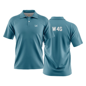 Chemise Homme W4G Anti-Plis Unie en Tissu Premium Tricoté Décontracté 100% Coton Manches Courtes Haute Qualité - Product Image 3