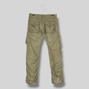 Pantalones Cargo de Lona para Hombre, Nuevos Diseños, Cintura Elástica, Múltiples Bolsillos, Corte Recto Informal, Transpirables, Peso Medio, para Otoño - Product Image 6