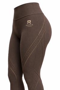 Pantalones Largos de Cintura Alta para Mujer, Diseño Moderno, Duraderos, de Spandex/Poliéster, con Estampado por Transferencia de Calor, Transpirables y Ecológicos - Product Image 5