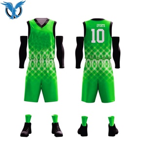 Conjuntos de uniforme deportivo para baloncesto, nuevo diseño juvenil, Reversible, de alto rendimiento - Product Image 1