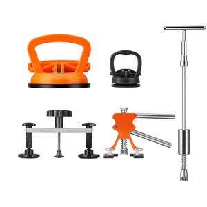 Kit de 107 piezas para eliminación de abolladuras sin pintura, con extractor de abolladuras tipo puente Golden Lifter, martillo deslizante, extractor de abolladuras tipo T y ventosa, para equipos de reparación de carrocerías - Product Image 1