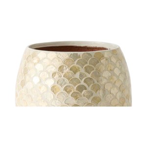 Jarrón Decorativo de Lujo Moderno Hecho a Mano con Concha de Capiz y Madreperla para Mesa - Product Image 2