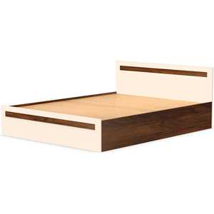 Cama Moderna con Plataforma Maltein Tamaño Queen con Diseño de Paneles de Madera - Product Image 3