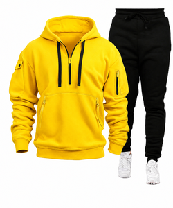 Ensembles de survêtements de football unisexes ajustés, respirants et confortables, avec lettrage, design haut de gamme, pour le printemps, vente en gros - Product Image 2