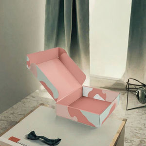 Reliable Supplier Mailing & Gift <b>Wrapping</b> Photo Frame Mailer Boxes With Lids Small <b>Black</b>/ Pink/ Mixed Corrugated Cardboard - Product Image 4