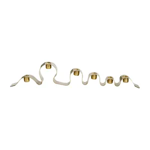 Handmade Modern Tapered <b>Brass</b> Candle Holder Luxury Hotel Lobby Decor High End Home Decoration <b>Lantern</b> - Product Image 5