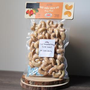 200g Flat Vacuumed Bag OEM Vietnam Specialty Premium Roasted Skinless Cashew <b>Nuts</b> ISO Certified Custom Grade - Product Image 2