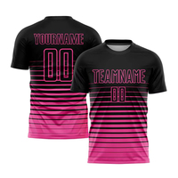 Uniformes de Fútbol 100% Poliéster, Personalizables con Nombre y Logotipo, Manga Corta, Transpirables y Ligeros, Gran Venta