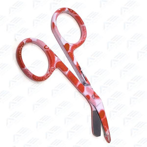 Stainless Steel Medical <b>Plaster</b> Bandage Lister Scissors Medic Instruments Tool Oem Service Rainbow Color Coated Bandage Scissors - Product Image 4