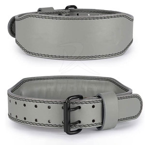 Leather Weightlifting <b>Belt</b> with Secure Buckle and Comfortable Waist Support for Professional <b>Weight</b> Training - Product Image 5