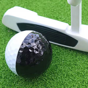 Pelotas de golf de goma con distribución de peso equilibrada para una práctica de putting con verdadero control de rollo y alta precisión. - Product Image 6