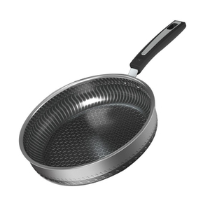 Deluxe Hard Anodized Saute Pan With Triple Layer <b>Nonstick</b> Surface Oven Safe Design Cool Touch Grip Handle - Product Image 1