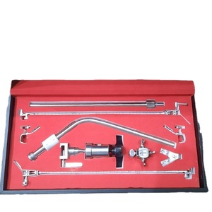 Ensemble de rétracteurs chirurgicaux professionnels, système de rétracteurs autoportants réglables avec plusieurs lames en acier inoxydable, usage médical - Product Image 1