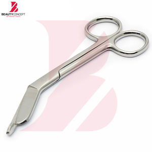 Ciseaux chirurgicaux manuels de qualité supérieure, poignée antidérapante, acier inoxydable médical, autoclavables, réutilisables, premiers secours - Product Image 4