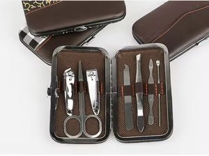 Stainless Steel <b>Nail</b> <b>Kit</b> With Clipper Scissor File Portable Manicure Set For Adults Classic Style Case Packing - Product Image 5