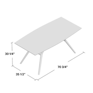 Tables de jardin naturelles pour 4 personnes, durables et écologiques, meubles de salle à manger d'extérieur - Product Image 6