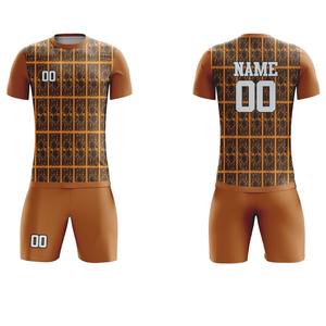 Uniforme de Fútbol Personalizado con Tela de Poliéster 100% de Secado Rápido, Colores y Logotipo Personalizados para un Rendimiento Óptimo en el Campo - Product Image 5