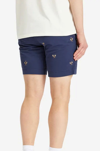 Shorts Bermuda Homme Bleu Imprimé Tennis Décontracté Coupe Été avec Poches et Fermeture Boutonnée pour Tenue Décontractée – Vente en Gros - Product Image 4