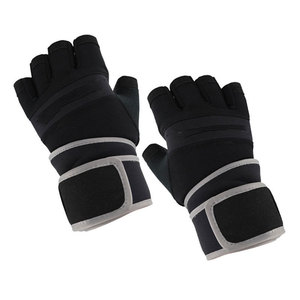 Gants de cyclisme demi-doigts avec rembourrage en gel, anti-transpiration et respirants - Product Image 1