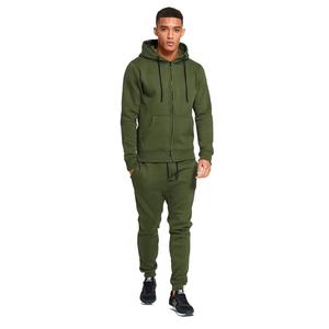 Best Quality Custom Logo Winterwear Streetwear Wholesale 100% Cotton Men's <b>Tracksuit</b> Eco-Friendly <b>Plus</b> <b>Size</b> FTI-TS-006 - Product Image 4