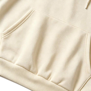 Sweat-shirt à capuche personnalisé en coton épais avec poche kangourou, unisexe, streetwear, vente en gros, directement de l'usine - Product Image 4