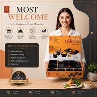 Coffret Cadeau Thé Blanc de Luxe Motif Marbre Matériau Céramique Sérigraphie Logo Personnalisé Boîte Luxueuse pour Cadeaux d'Affaires Festifs