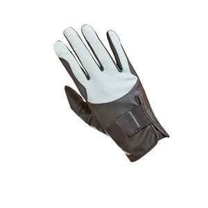Leather Equestrian Gloves Breathable Anti <b>Slip</b> Horse Riding Gloves - Product Image 4