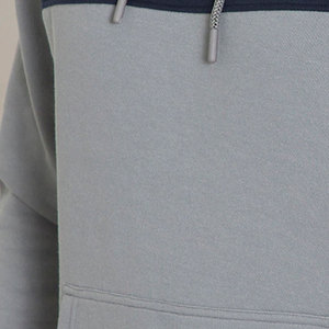 Sudadera con Capucha para Hombre, Diseño Color Block, Corte Regular, Algodón y Poliéster, Felpa Francesa, Estilo Casual para Otoño, con Bolsillo Frontal - Product Image 3