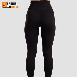 Leggings Deportivos Casuales OEM, Ajustados, Transpirables, de Spandex/Nylon, Personalizados, de Cintura Alta para Chicas - Product Image 2