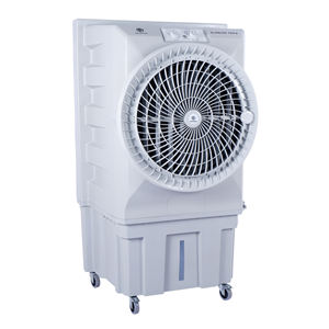 Refroidisseur d'air pour hall RAMBO 125 LTR AVEC REFROIDISSEUR D'AIR AUTOSWING (ALU) avec grand réservoir d'eau et trois vitesses de ventilateur pour jardin - Product Image 1