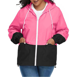 New <b>Women</b> Outdoor <b>Waterproof</b> Windbreaker <b>Jackets</b> Repellent Zipper Breathable And Comfortable Windbreaker <b>Jackets</b> For Sale - Product Image 5