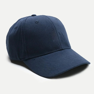 High Quality Custom Logo 6 Panel <b>Baseball</b> <b>Cap</b> <b>Plain</b> Navy Blue Cotton Sport Hat Adjustable Snapback <b>Caps</b> For Men And Women - Product Image 1