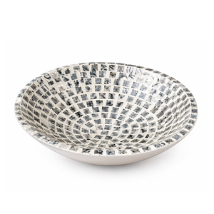 Plateau de service tendance en nacre incrustée, fait main, durable, pour le rangement domestique - Product Image 2