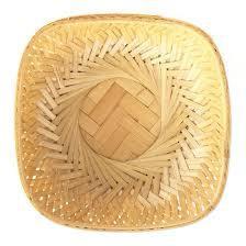 Cesta de Bambú Natural Tejida, Cesta Utilitaria de Bambú para Almacenamiento y Organización del Hogar, Venta al por Mayor Directa de Fábrica India - Product Image 2