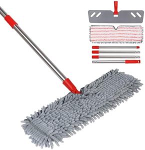 Serpillère Microfibre Commerciale Industrielle Robuste Écologique Multifonctionnelle pour Nettoyage de Sols Plats Auto-essoreuse – Vente en Gros - Product Image 6