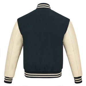 High Quality High Street Men Varsity <b>Jackets</b> Custom Logo Front Design Eco-Friendly Breathable OEM Wholesale - Product Image 2