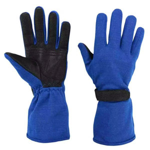 Adjustable <b>Wrist</b> Closure Grip Gloves Performance Kart Racing Gloves Soft Inner Lining Comfort Fit - Product Image 1