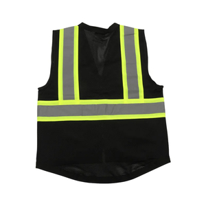 Gilet d'hiver décontracté pour homme, réfléchissant et respirant, avec fermeture éclair et col en V, rembourrage 100 % polyester - Product Image 2