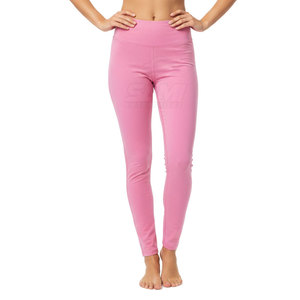 Leggings pour femmes au design unique, faible MOQ, style tendance, taille élastique, couleur unie, haute qualité, Spandex/Nylon, écologiques, pour la gym et le yoga – Le meilleur choix - Product Image 1