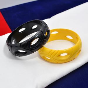 Bracelets et joncs en résine pour femmes, nouvelle collection, bijoux style ange pour fêtes et mariages, haute qualité - Product Image 2