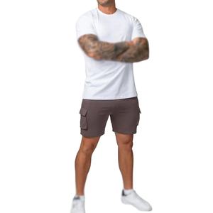Vêtements d'entraînement avec poches en coton Streetwear Cargo Short Pants Gym Shorts For Men's Gym Workout Clothing - Product Image 6