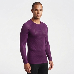 Camiseta Deportiva de Compresión para Hombre, Manga Larga, Ropa Deportiva, Capa Base para Entrenamiento, Proveedor de Ropa Deportiva al por Mayor - Product Image 1