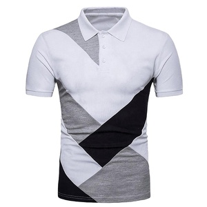 Plus Size Men’s Polo Shirt 100% Cotton Jersey Fabric Short Sleeve Breathable Spring Summer Casual Wear - Product Image 2