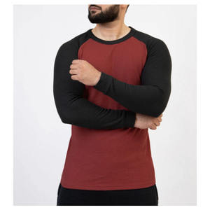 Camiseta de Manga Larga Informal Personalizada de Alta Calidad, Cuello Redondo, 100% Algodón, Secado Rápido, Transpirable, Cómoda para Hombre - Product Image 2