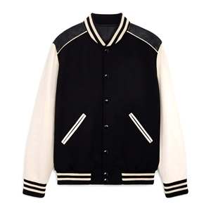 OEM 2026 High-Quality Stylish Varsity <b>Jacket</b> Leather Sleeve Breathable Varsity <b>Jacket</b> <b>for</b> <b>Men</b> Made By TRIOTAKE INDUSTRY - Product Image 5