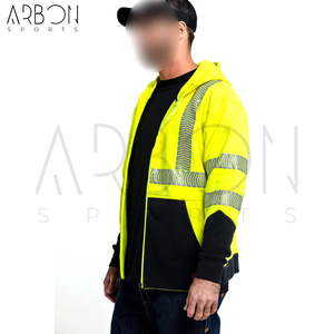 In Wholesale Custom Logo High Visibility Reflective Safety <b>Jackets</b> for <b>Construction</b> Traffic Road Safety Waterproof Outdoor - Product Image 3